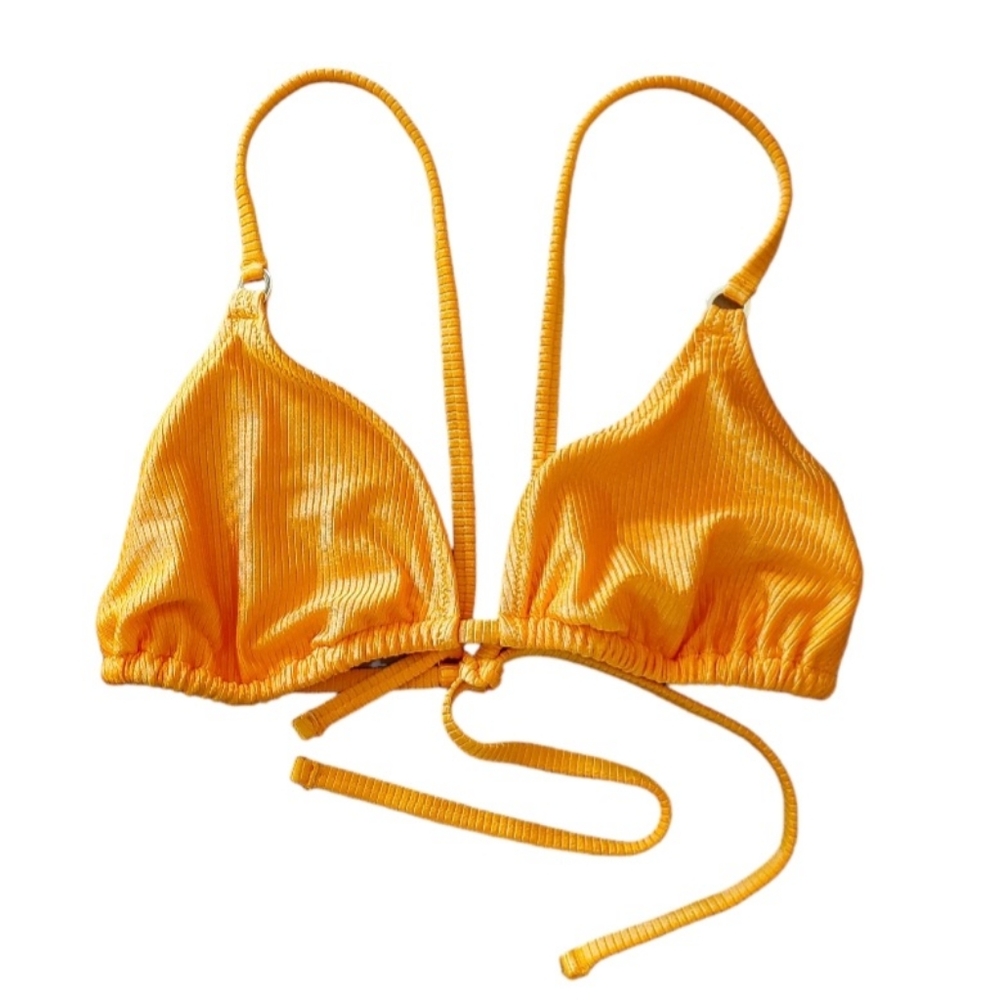 NWT AERIE triangle tie bikini top - Picture 1 of 4